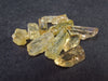 Lot of 10 Imperial Topaz Crystals From Zambia - 28.05 Carats