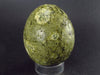 Nice Rare Epidote Egg From Peru - 2.6"
