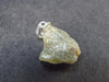 Extremely Rare Raw Gem Green Kornerupine Silver Pendant Crystal From Tanzania - 2.25 Grams - 0.8"