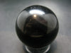 Black Obsidian Sphere From Mexico - 1.8" - 113.4 Grams