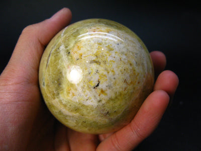 Rare Cancrinite Sphere From Russia - 361 Grams - 2.6"