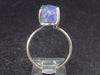 Natural Tanzanite (Zoisite) Crystal Sterling Silver Ring - 3.6 Grams - Size 9.5