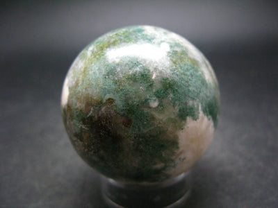 Unique Heulandite, Scolecite & Stilbite Sphere From India - 1.9"