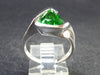 Helenite Gaia Stone Gem Sterling Silver Ring From Washington - Size 8.5 - 2.1 Carats