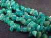 Amazon stone!! Lot of 3 Natural Amazonite (green microcline) Tumbled Beads Necklaces - 18.5" Each
