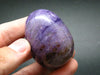 Nice Charoite Egg from Russia - 84.8 Grams - 1.9"