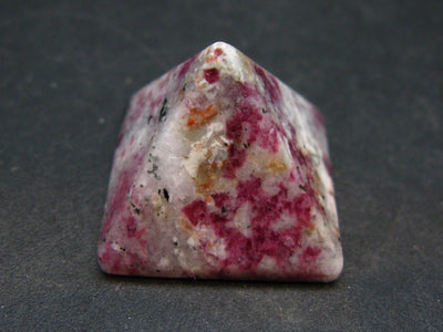 Nice Red Eudyalite And Aegerine Pyramid From Russia - 1.0"
