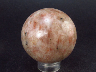 Sunstone Sphere Ball From India - 1.4" - 67.9 Grams