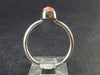 Raw Sunstone 925 Silver Ring From Tanzania - 1.9 Grams - Size 8.5
