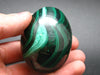 Malachite Egg Carving From Congo - 2.1"