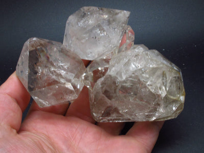 Fine Large DT Herkimer Diamond Quartz Crystal From New York - 4.5" - 357 Grams