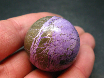 Rare Purple Stichtite Ball Sphere From Russia - 1.3" - 46.6 Grams