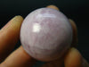 Pink Kunzite Spodumene Sphere From Brazil - 1.2"