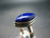 Lapis Lazuli Silver Ring From Afghanistan - 6.0 Grams - Size 8