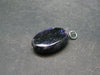 Rare High-Quality Charoite Pendant In SS From Russia - 1.3" - 6.0 Grams