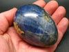 Russian Treasure from the Earth!! Genuine Rare Rich Blue Sapphire Corundum Egg from Russia - 355.5 Grams - 2.7"
