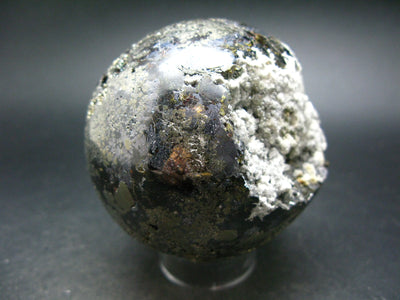 Rare Galena Sphalerite & Pyrite Sphere Ball From Peru - 2.6" - 658 Grams