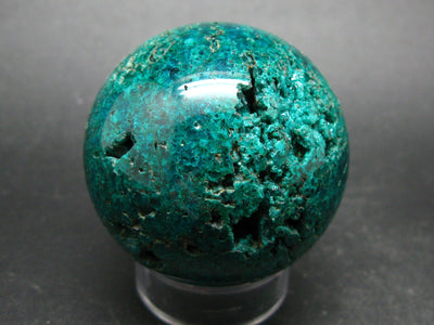 Unique!! Very Rare 100% Pure Dioptase Sphere Ball from Congo - 1.9"