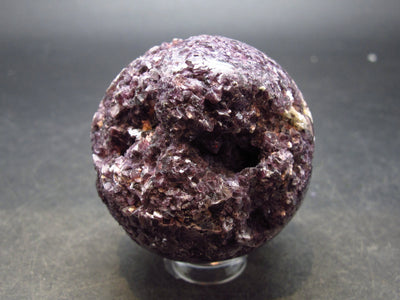 Lepidolite sphere from Brazil - 1.7"