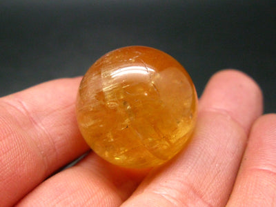 Imperial Topaz Sphere Ball From Brazil - 1.0" - 142.3 Carats