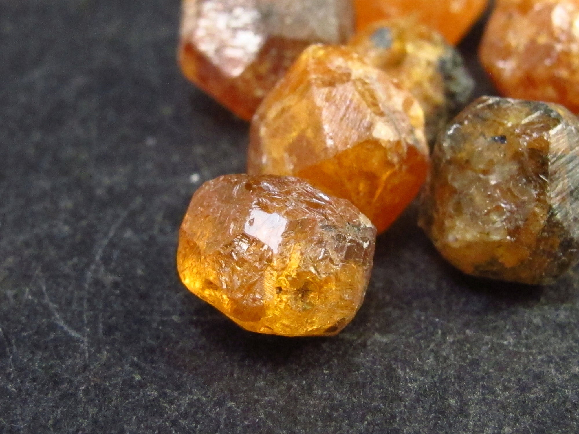 Spessartite Garnet crystals fashion lot