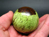 Rare Gaspeite Sphere Ball from Australia - 1.9" - 205.5 Grams