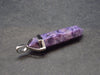 Rare High-Quality Charoite Pendant From Russia - 1.8" - 5.5 Grams