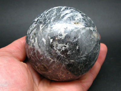 Rare Stibnite Sphere Ball From China - 762 Grams - 2.9"