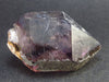 Elestial Amethyst Crystal Sceptered on Thin Stem from Zimbabwe - 50.3 Grams - 2.1"