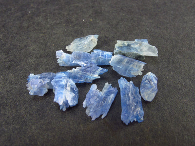 Lot of 10 Rare Gem Jeremejevite Crystals From Namibia - 11.60 Carats