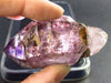 Elestial Amethyst Crystal Sceptered on Thin Stem from Zimbabwe - 46.5 Grams - 2.6"