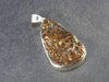 Astrophylite Astrophyllite Silver Pendant From Russia - 1.8" - 9.8 Grams