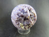 Rare Purple Grape Agate Sphere From Indonesia - 2.2" - 133 Grams