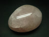 Rose Quartz Polished Stone From Brazil - 3.4"