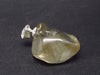 Bytownite Golden Labradorite Silver Pendant From Mexico - 0.9"