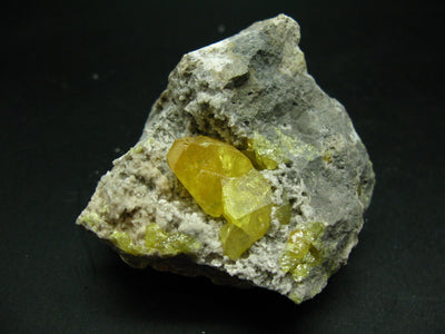 Large Yellow Sulphur Sulfur Cluster Italy - 2.8"