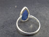 Gem Terminated Blue Tanzanite Silver Ring from Tanzania - 4.82 Grams - Size 10