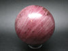 Rare Red Thulite Sphere Ball From Norway - 3.1" - 710 Grams