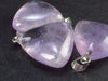 Lot of 3 Natural Amethyst Pendant from Brazil