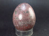 Large Rhodonite Egg From Canada - 152 Grams - 2.1"