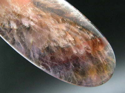 Cacoxenite Amethyst Cabochon From Brazil - 1.9"