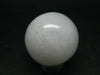 Rare White Barite Sphere From Norway - 1.2"