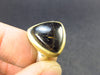 Nuumite Nuummite Sterling Silver Ring from Greenland - Size 6.75 - 6.18 Grams