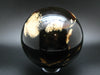 Museum Size Blue Amber Ball Sphere Fluorescent From Indonesia - 5.3" - 1245 Grams
