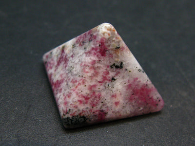 Nice Red Eudyalite And Aegerine Pyramid From Russia - 1.0"