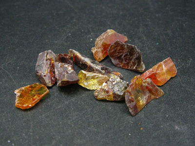 Lot of 10 Gem Sphalerite Crystals from Spain - 8.9 Grams