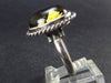 Hand Carved Baltic Amber 925 Silver Cameo Rose Flower Ring - 6.8 Grams - Size Adjustable