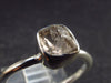 Pink Beryl!! Natural Raw Morganite Silver Ring From Brazil - Size 6.25 - 2.02 Grams