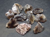 Lot of 10 Fine Axinite Crystals from Russia - 26.8 Grams