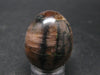 Chiastolite Variety of Andalusite Egg from China - 1.0"